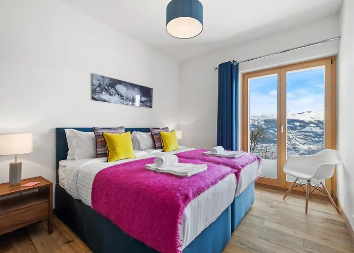 Chalet Ibex, A Cote De La Piste De Veysonnaz