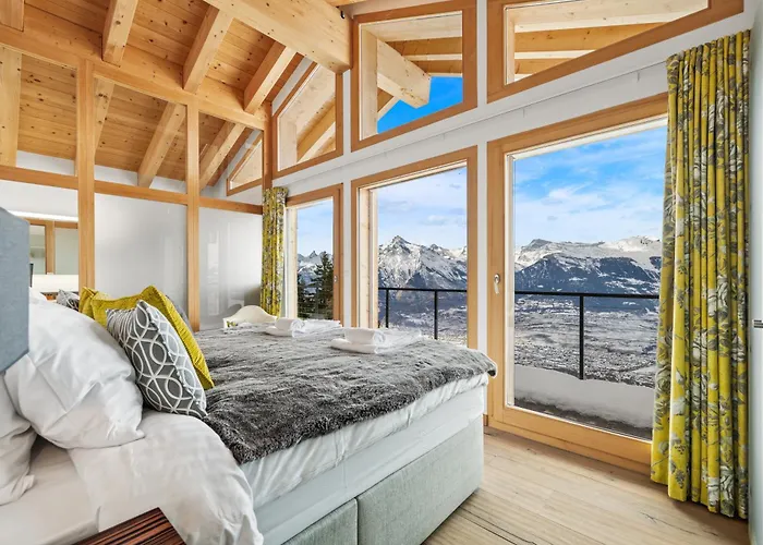 Chalet Ibex, à Côté De La Piste De *